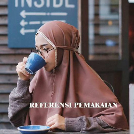 HIJAB ALAZHAR INSTAN BERGO NON PED ANTEM WOLFIS PREMIUM