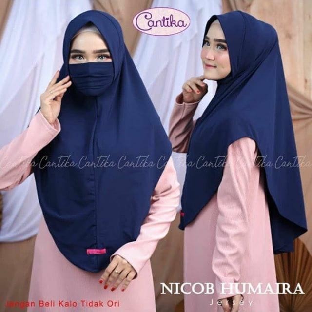 HIJAB NICOB MALAYA BERGO NON PET MASKER INSTAN JERSEY PREMIUM 5