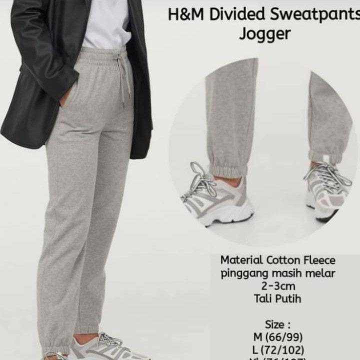 HM divided sweatpants JOGER