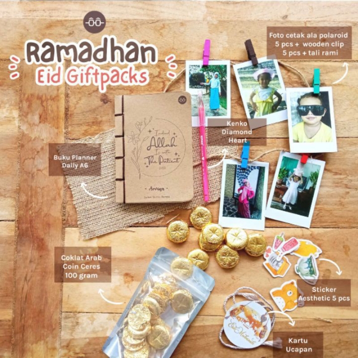 Hampers Ramadhan Eid Giftpack Unik Coklat Buku 2