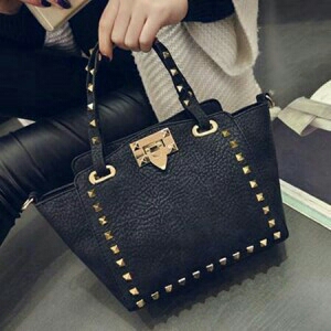 Handbag Black Qb756