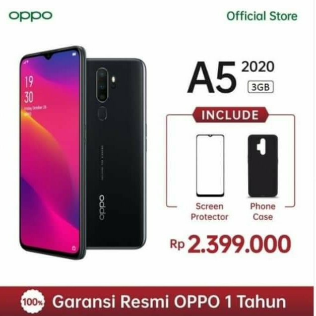 Handphone OPPO A52020 3Gb 