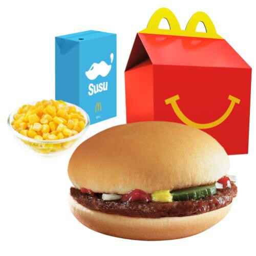 Happy Meal Beef Burger