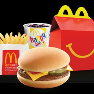 Happy Meal Cheeseburger