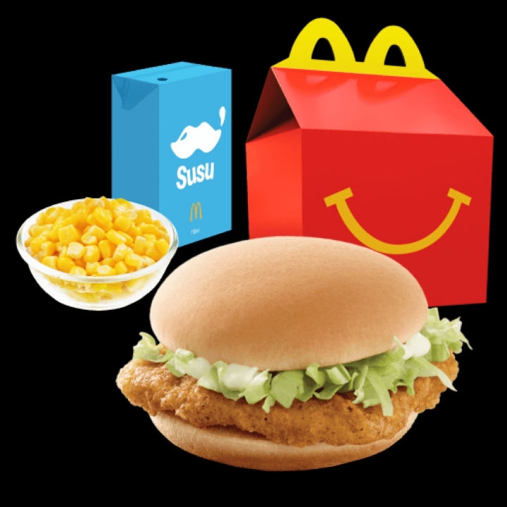 Happy Meal Chicken Burger