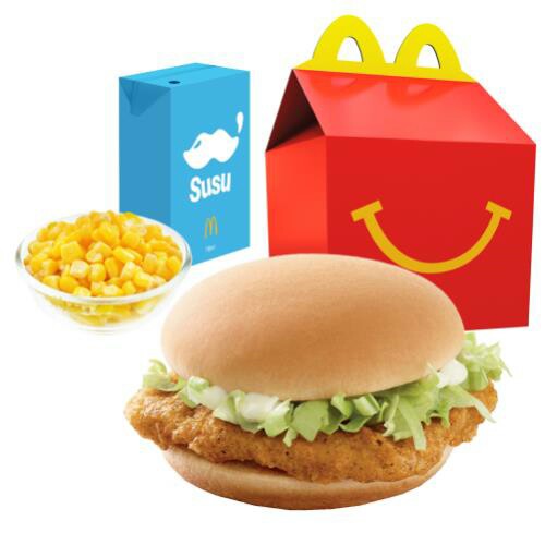 Happy Meal Chicken Burger