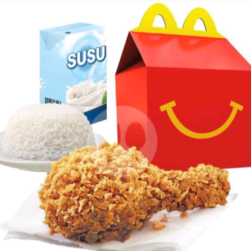 Happy Meal Chicken McD Breakfast