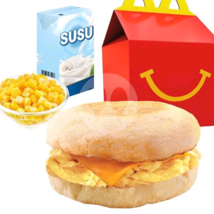 Happy Meal Egg Cheese Muffin