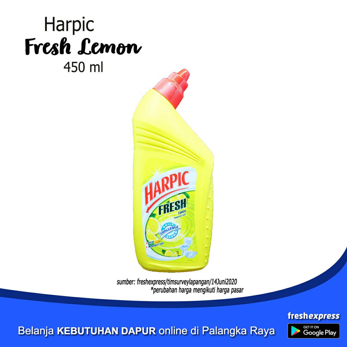 Harpic Fresh Lemon 450 Ml