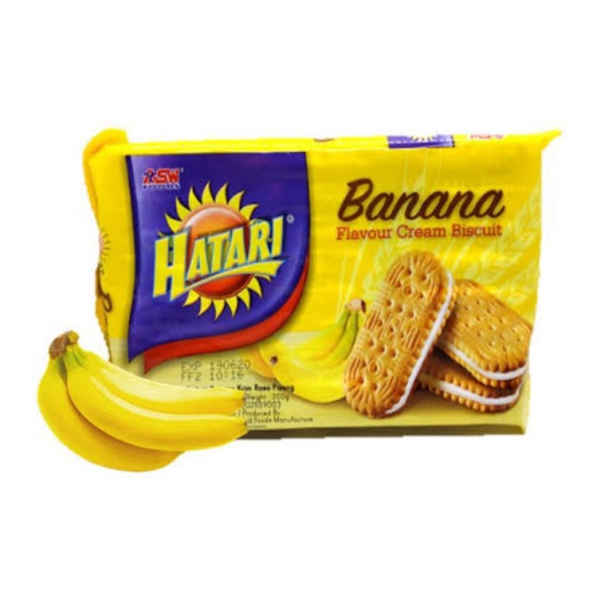 Hatari Flavour Biscuit Banana 200g