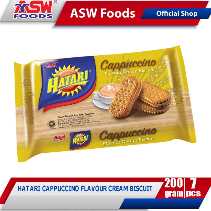 Hatari Flavour Biscuit Cappucino 200g