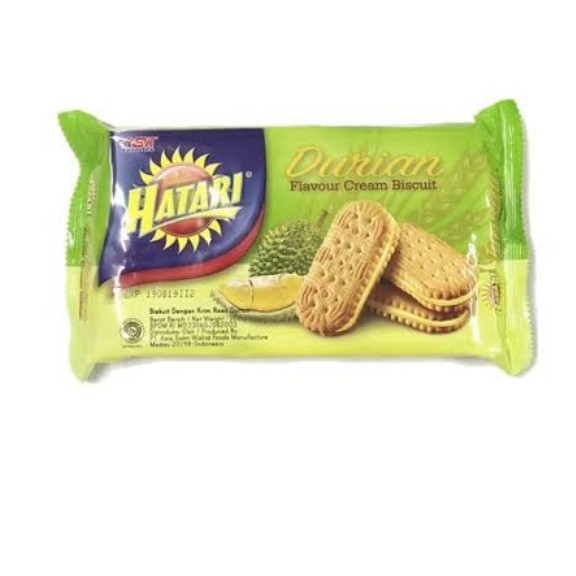 Hatari Flavour Biscuit Durian 200g