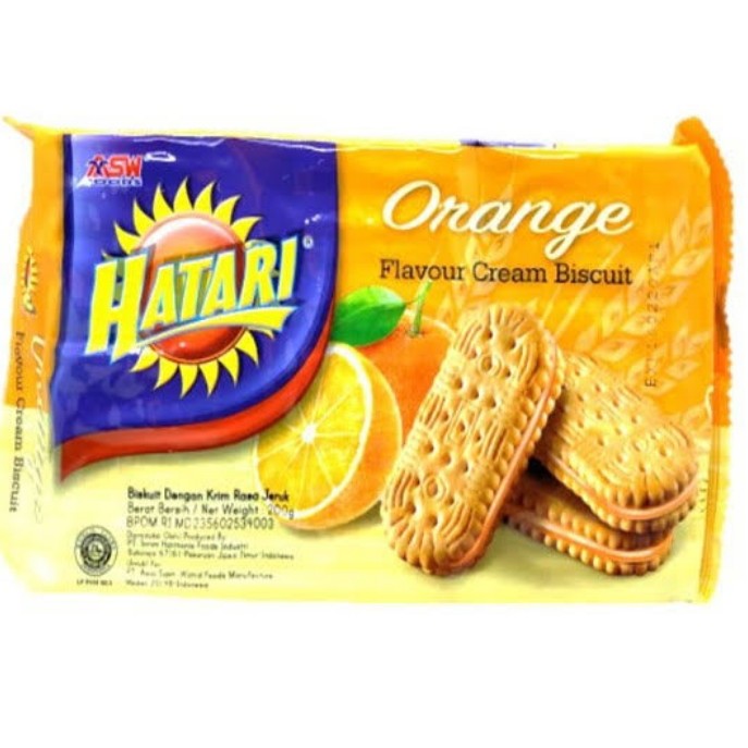 Hatari Flavour Biskuit Orange 200g