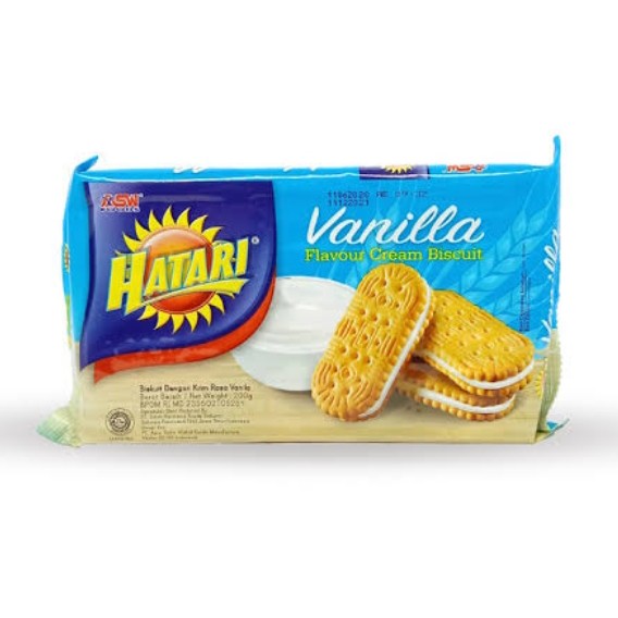 Hatari Flavour Biskuit Vanilla 200g