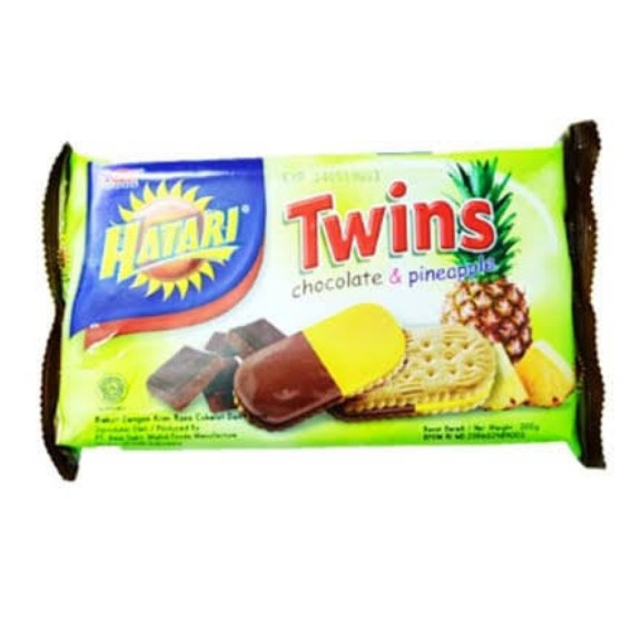 Hatari Twins Chocolate Pineapple 200g