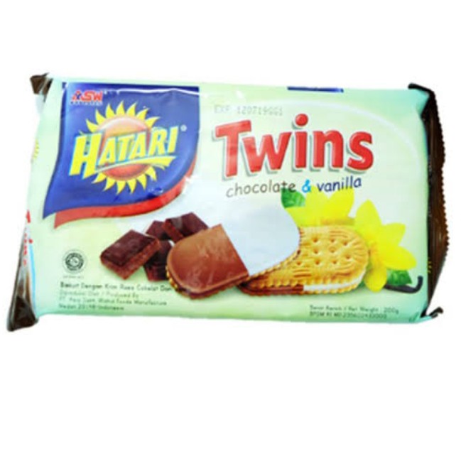 Hatari Twins Chocolate Vanila 200g