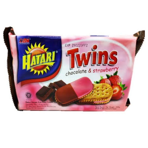 Hatari Twins Chocolate Strawberry 200g