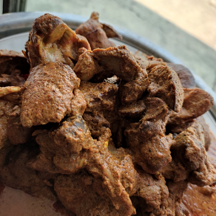 Nasi Hati Rempela Rendang