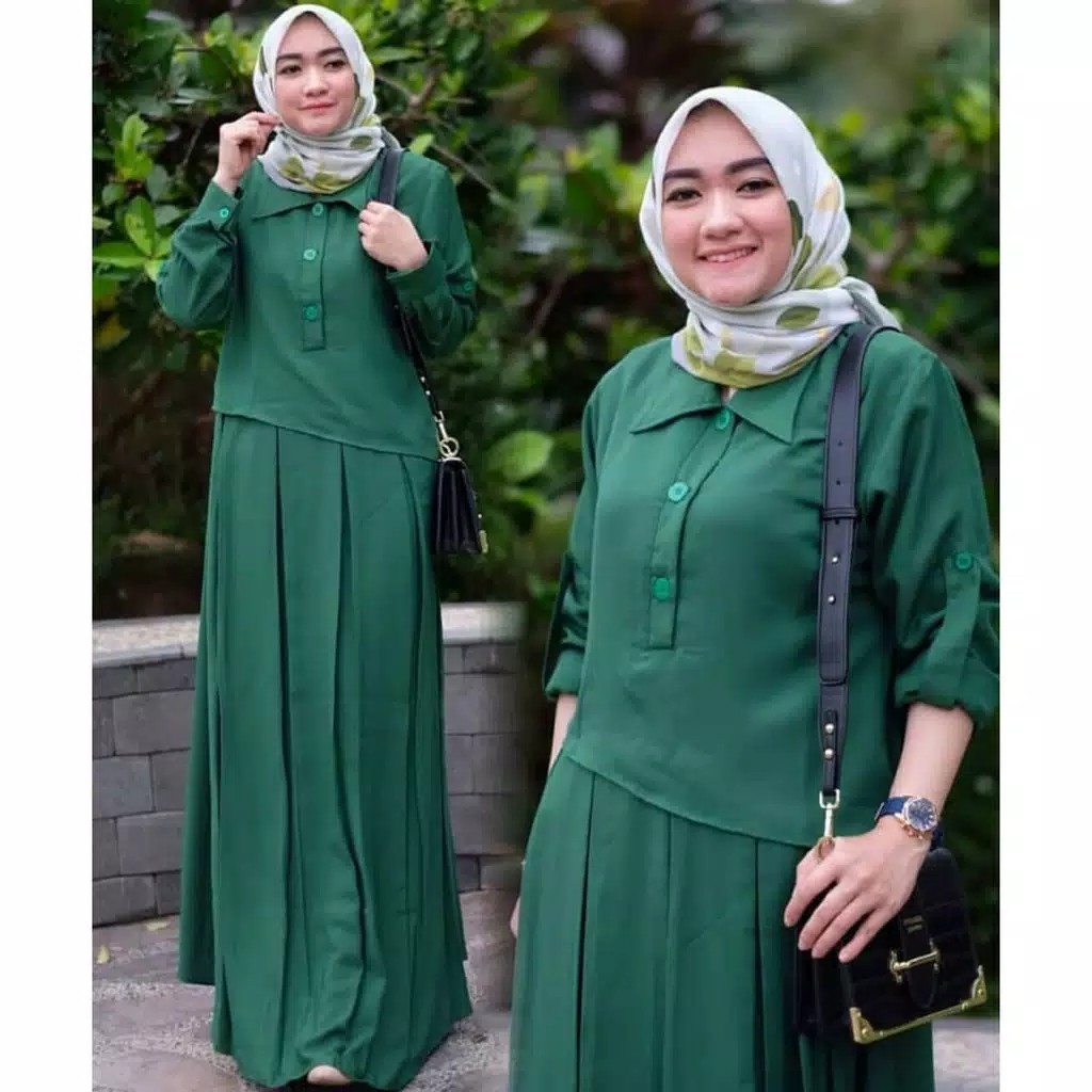 Hawa Dress  Gamis Polos Busui Termurah  PROMO BEST SELLER