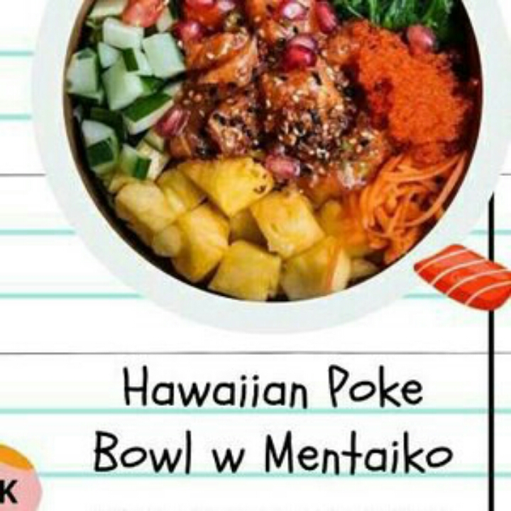 Hawaiian Poke Bowl with Mentaiko Sauce