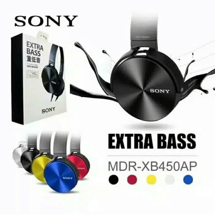 Headphone Bando Sony Exrtra Bass XB-450