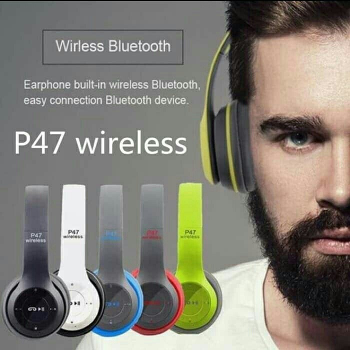 Headphone Bluetooth P-47