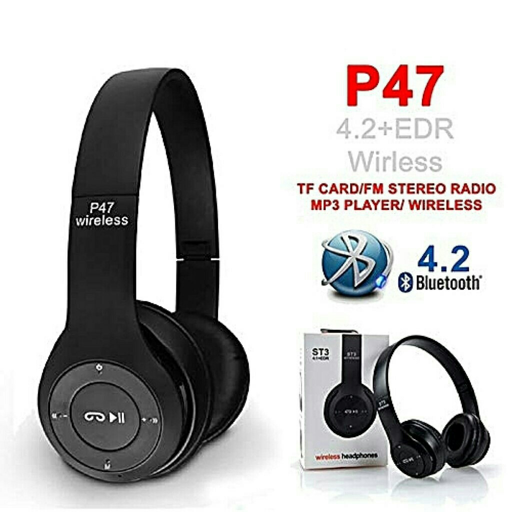 Headphone Bluetooth P-47 4