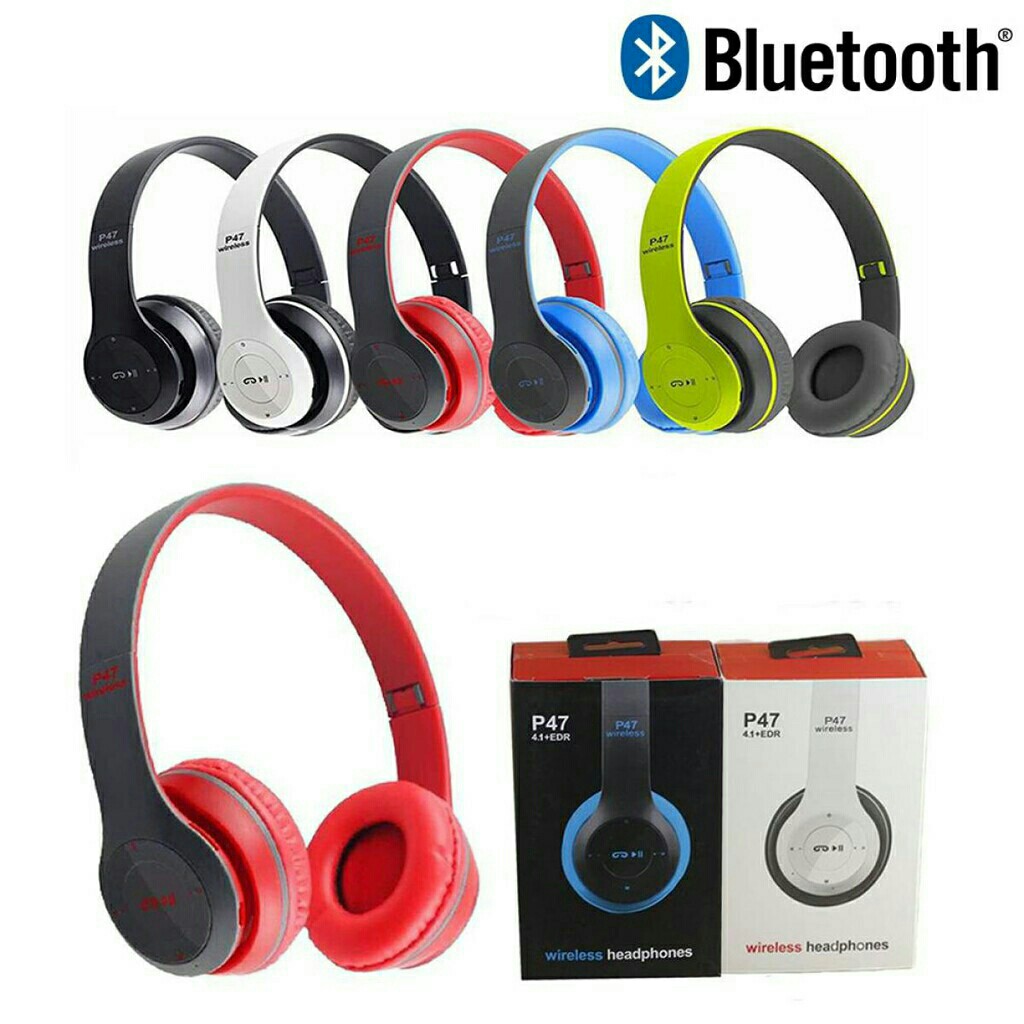 Headphone Bluetooth P-47 5