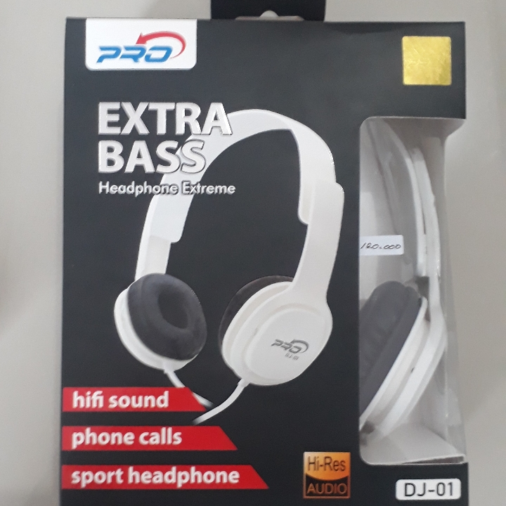 Headphones Extreme Pro Dj-01