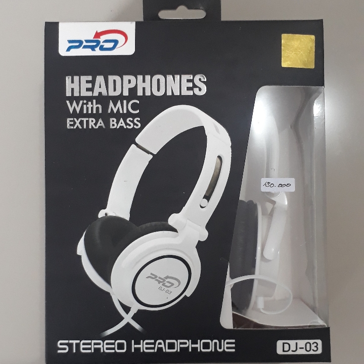 Headphones With Mic Pro Dj-03