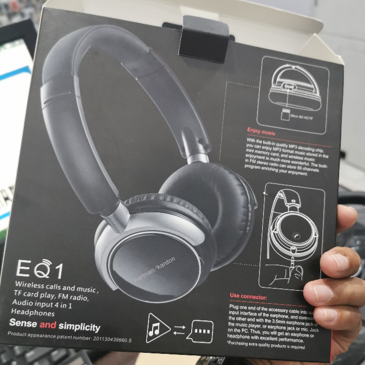 Headset Dj Wireless Bass 