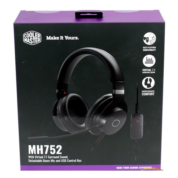 Headset Gaming Cooler Master MH752 Premium Surround Sound