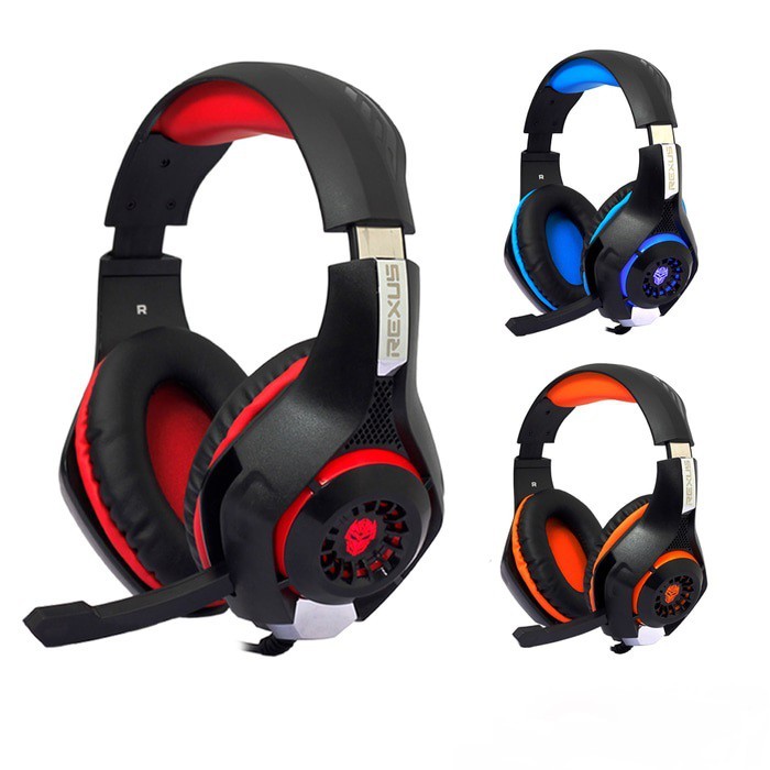 Headset Gaming Rexus F-55 Vonix With Mic LED
