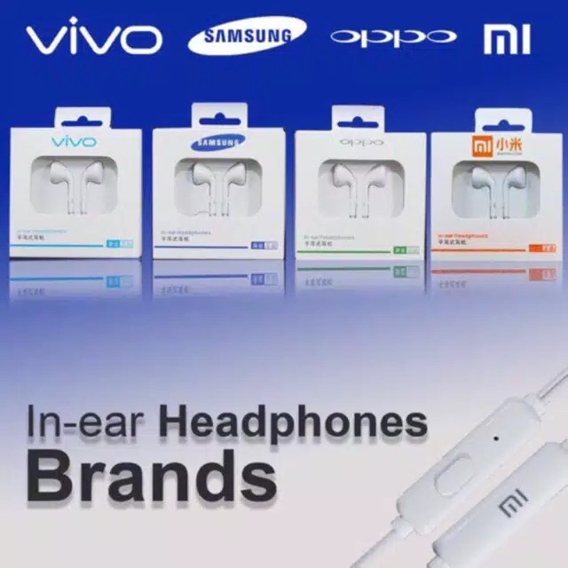 Headset In Ear Brands Ready Banyak Merk Murah