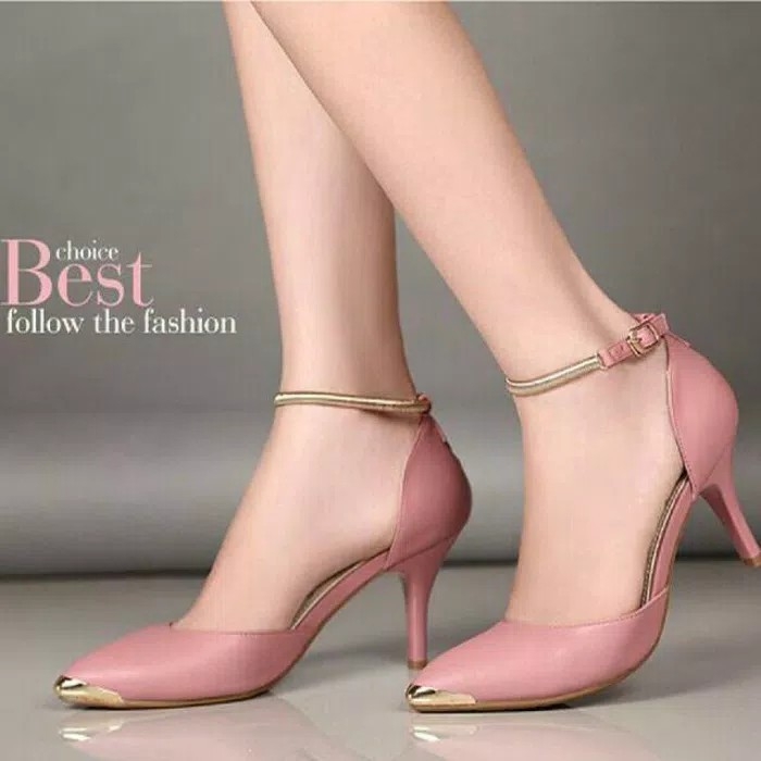 Heels 5 Cm Sepatu Kerja Wanita Salem