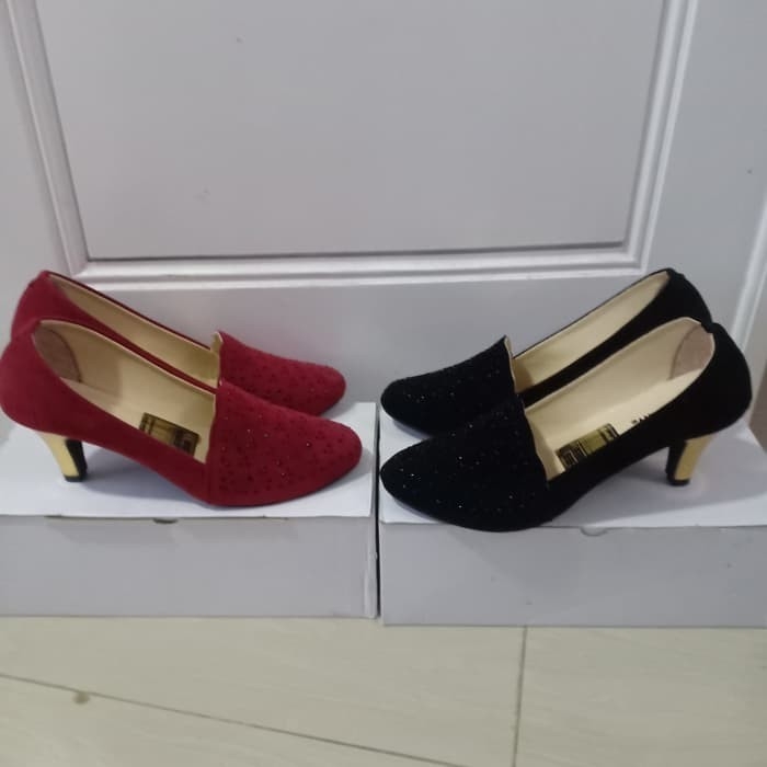 Heels Beelin VM10 Hitam 2