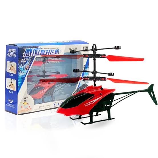 Helikopter RC Mini Dengan Remote Control Infrared Mini Anti-Impact Fly