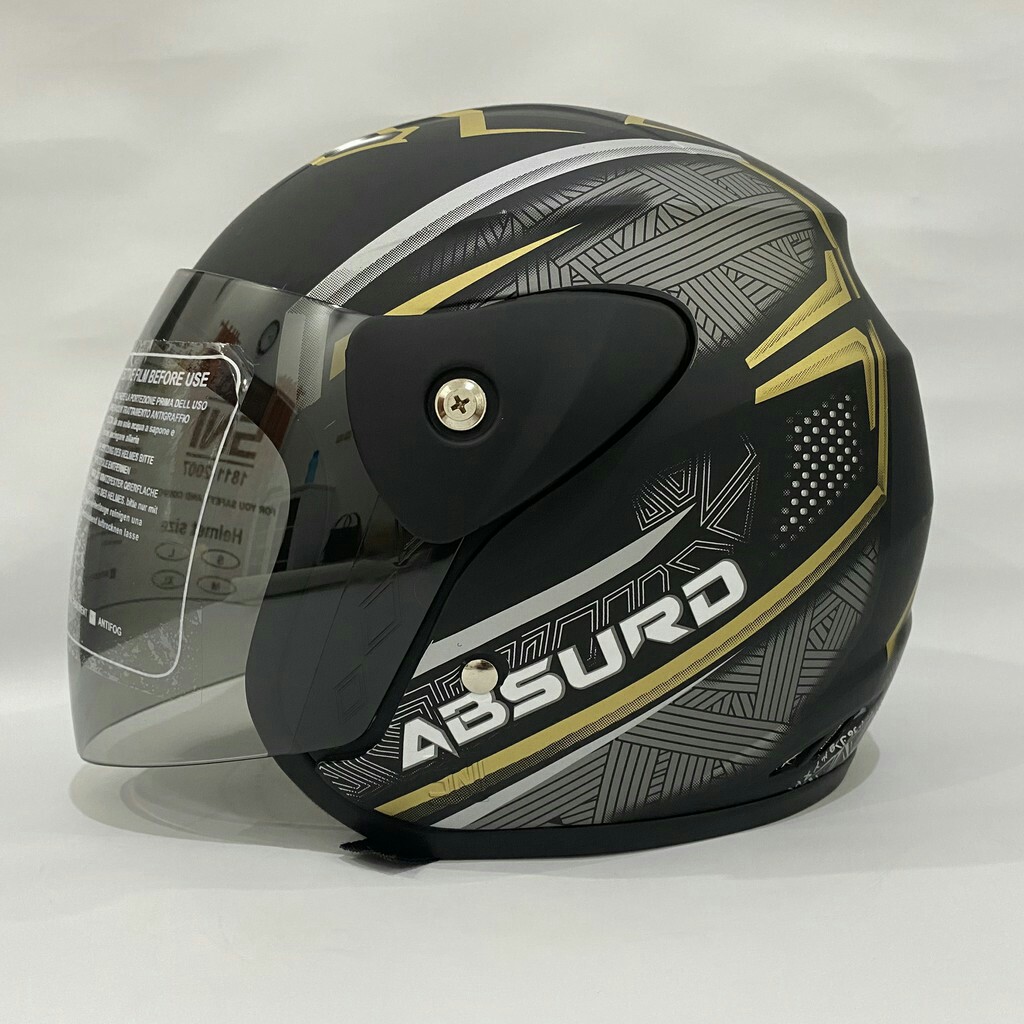 Helm Evo Black Gold