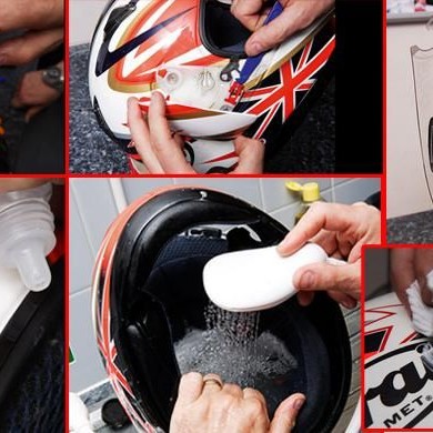 Helm n Shoes Cleaning 2