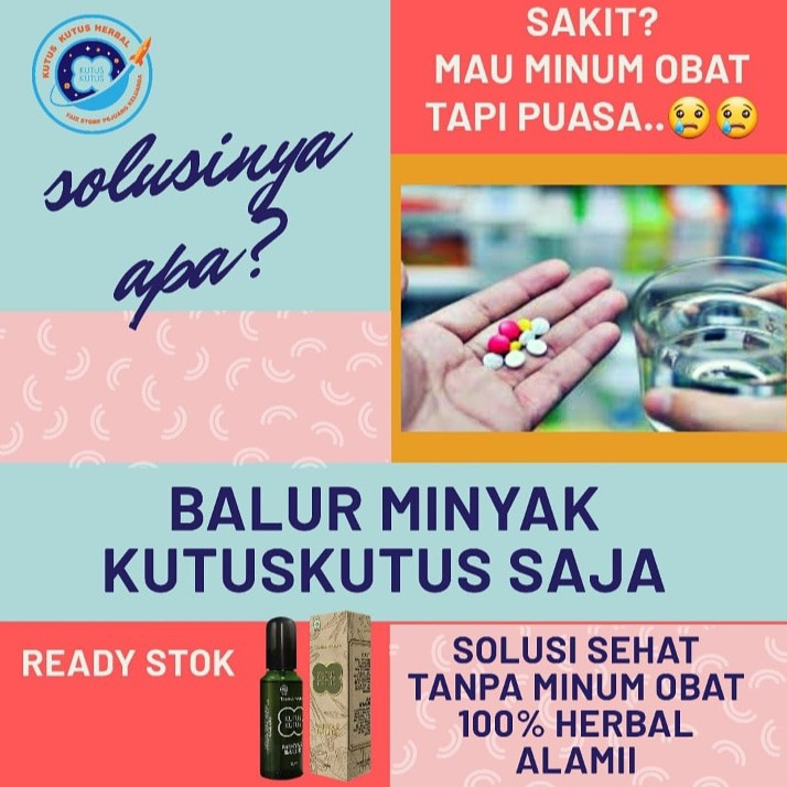 Herbal Oil Kutus Kutus 