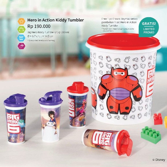 Hero In Action Kiddy Tumbler