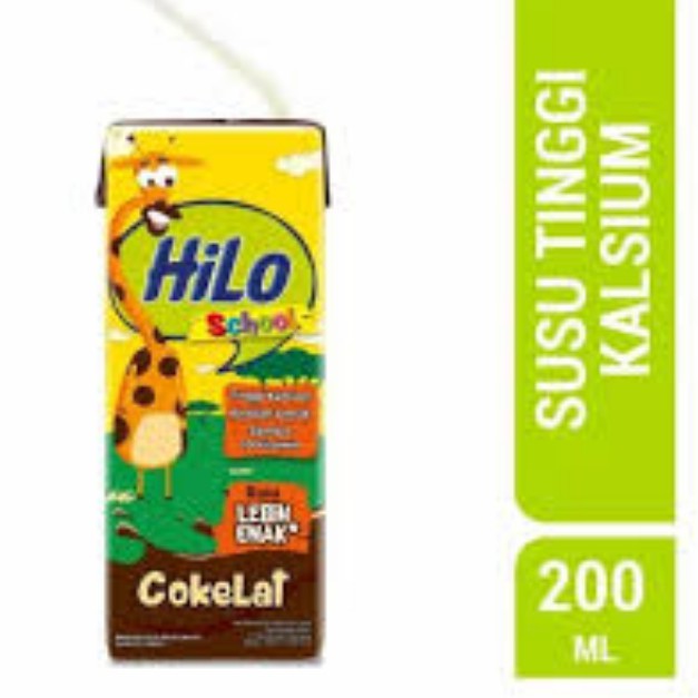 HiLo School Coklat 200ml