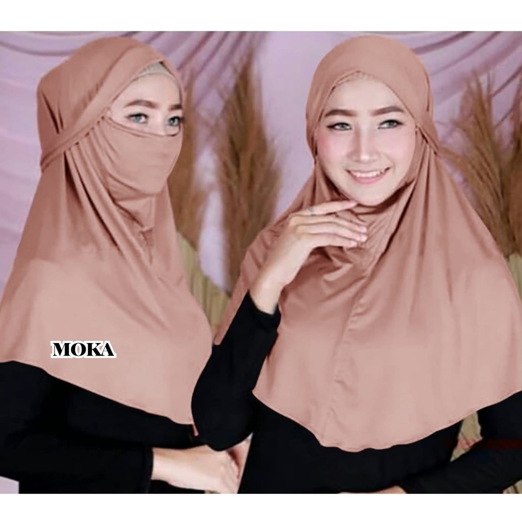 Hijab instan 2in1 Niqab