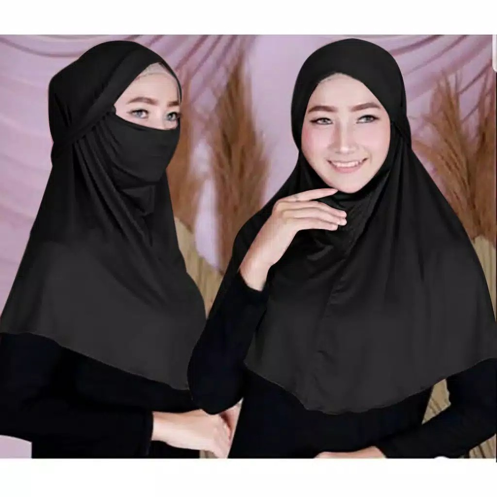 Hijab instan 2in1 Niqab 4