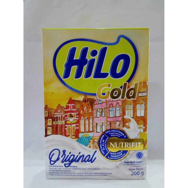 Hilo Gold  Susu Kalsium Original Kotak 200g