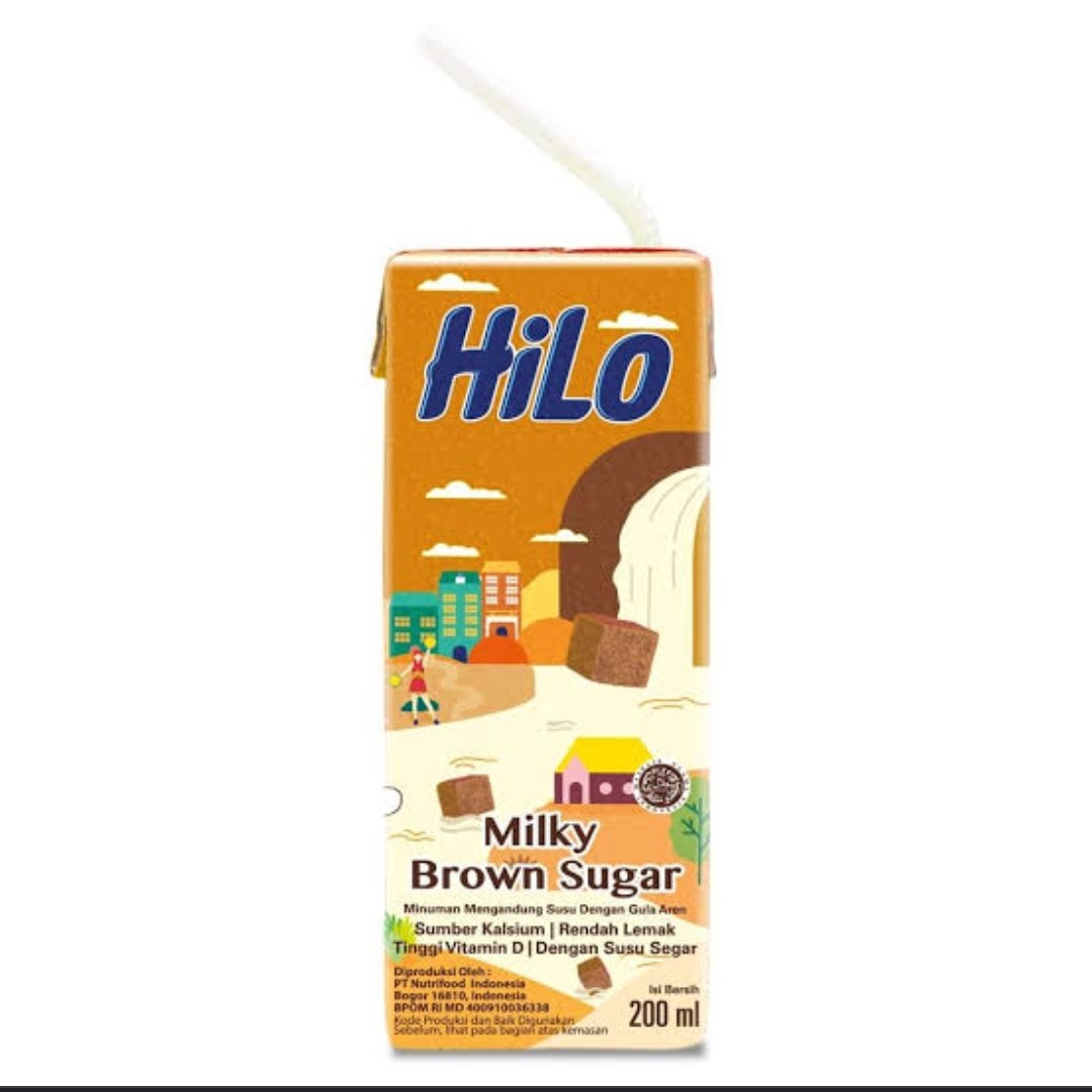 Hilo Milky Brown Sugar 200ml