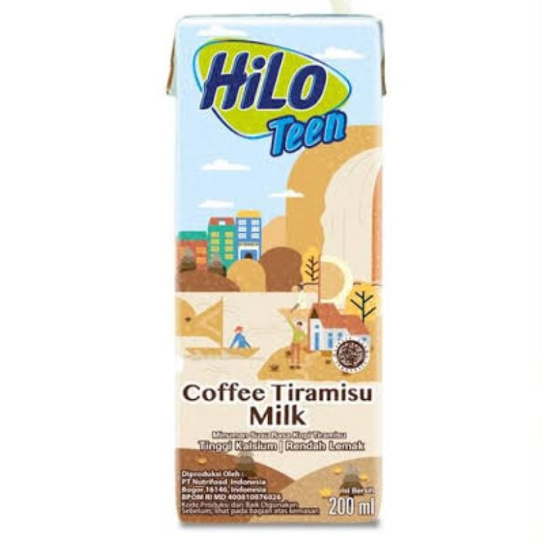 Hilo Teen Coffee Tiramisu Milk 200ml