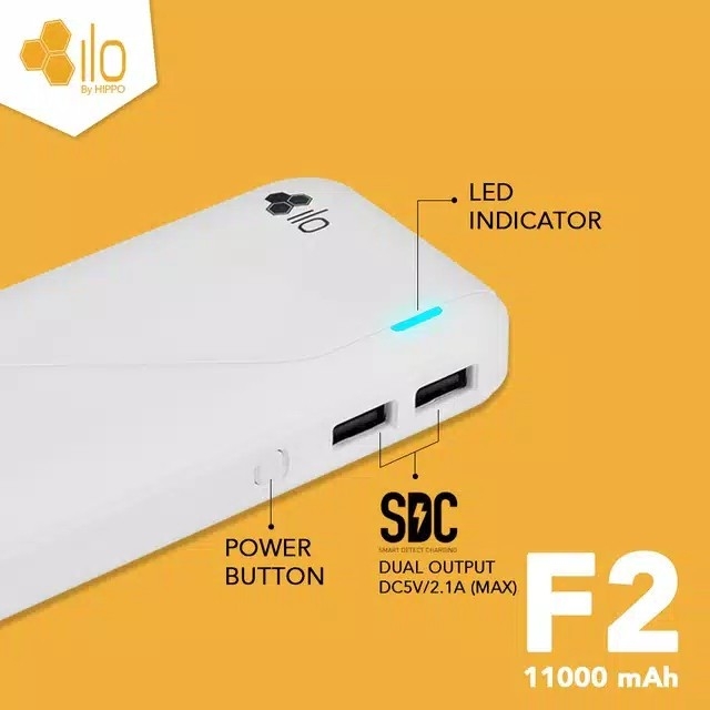 Hippo ILO F2 11000 mAh Power Bank  3