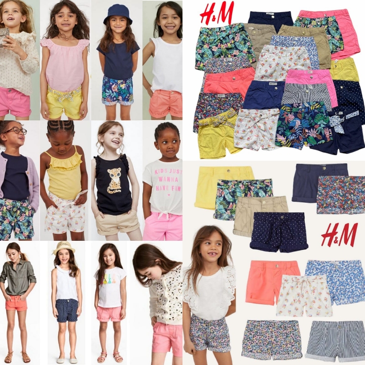 HnM Short Pants Girls