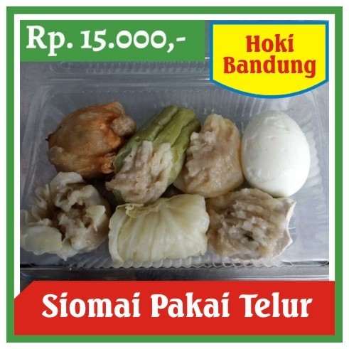 Hoki Bandung-Siomai Pakai Telur